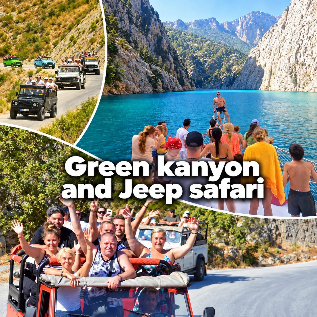 Jeep Safari i Green Canyon z Side i Manavgat – Dwie niezapomniane przygody w jeden dzień!