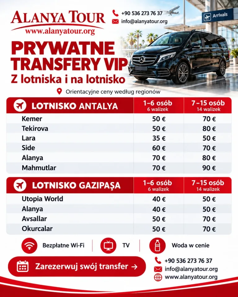 Transfer VIP na lotnisko 24/7
